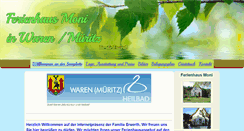 Desktop Screenshot of ferienhaus-moni.info