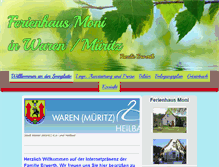 Tablet Screenshot of ferienhaus-moni.info